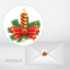 Lot d'étiquettes décoratives de Noël - Image 2