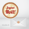 Lot d'étiquettes décoratives de Noël – Image 2
